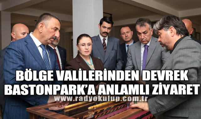 Bölge Valilerinden Devrek Bastonpark’a Anlamlı Ziyaret