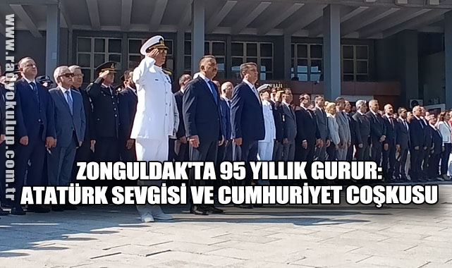Zonguldak'ta 95 Yıllık Gurur: Atatürk Sevgisi Ve Cumhuriyet Coşkusu