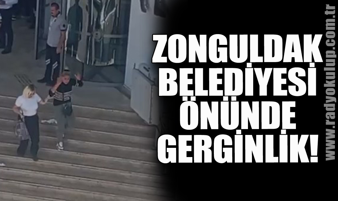 Zonguldak Belediyesi Önünde Gerginlik!