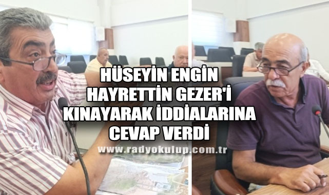Hüseyin Engin, Hayrettin Gezer'i Kınayarak iddialarına Cevap Verdi 