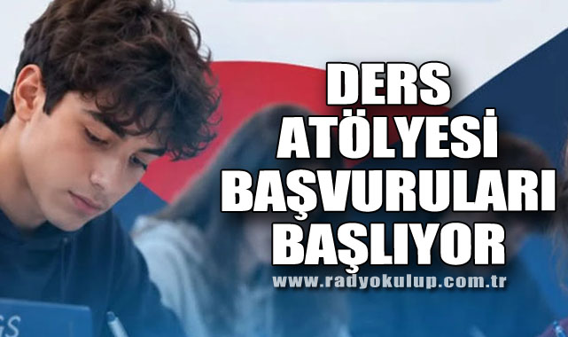 Ders atölyesi başvuruları başlıyor