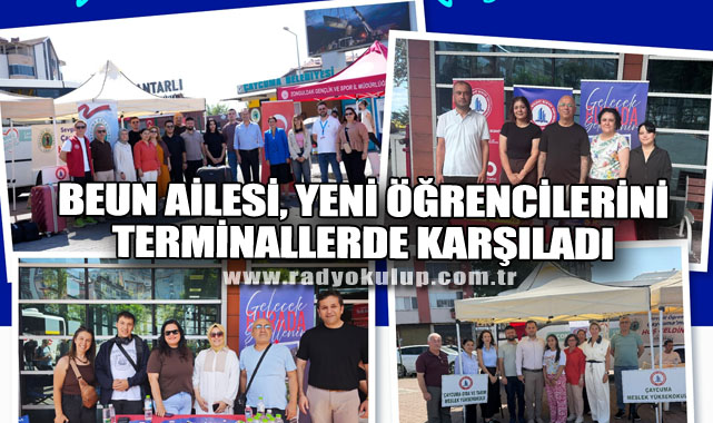 BEUN Ailesi, Yeni Öğrencilerini Terminallerde Karşıladı