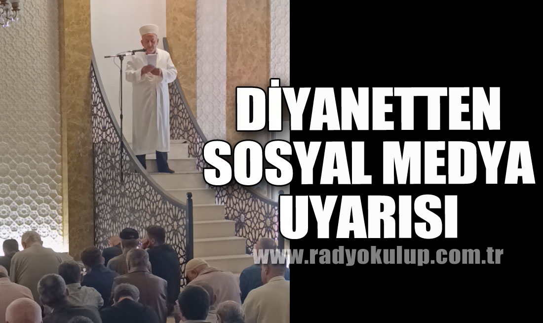 Diyanetten Sosyal Medya Uyarısı