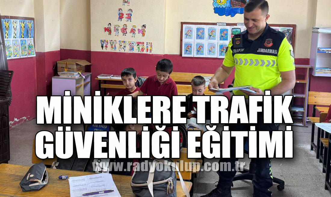 Miniklere Trafik Güvenliği Eğitimi