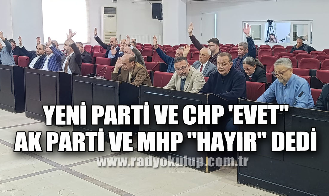 Yeni Parti ve CHP 'Evet