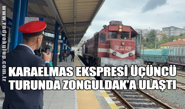 Karaelmas Ekspresi Üçüncü Turunda Zonguldak’a Ulaştı
