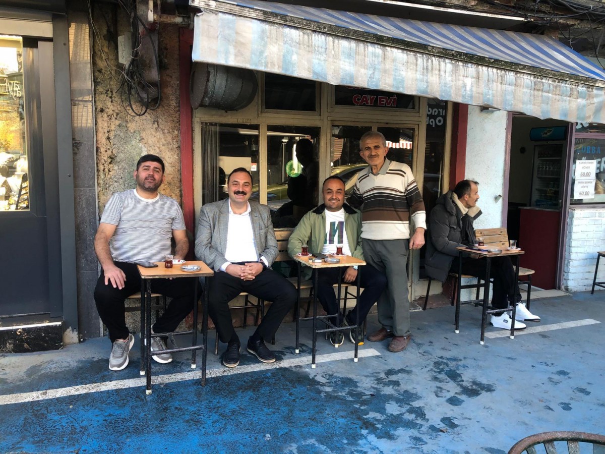 Altuğ Dökmeci Esnafı Gezdi