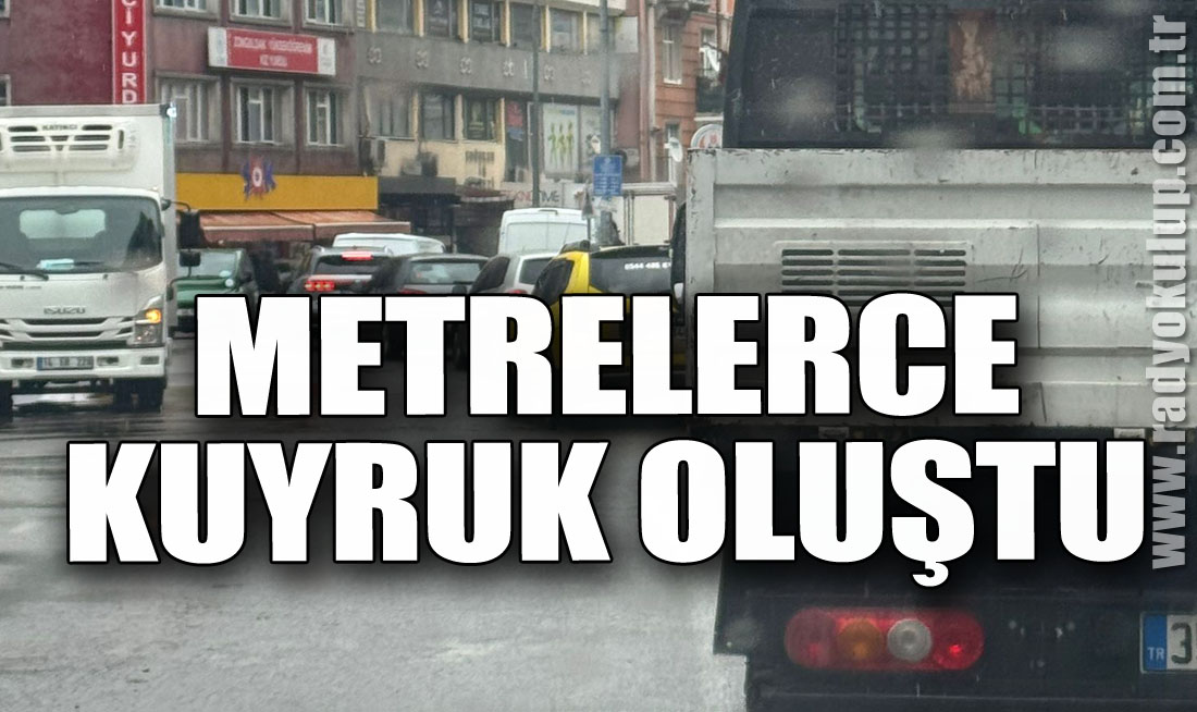 Metrelerce kuyruk oluştu